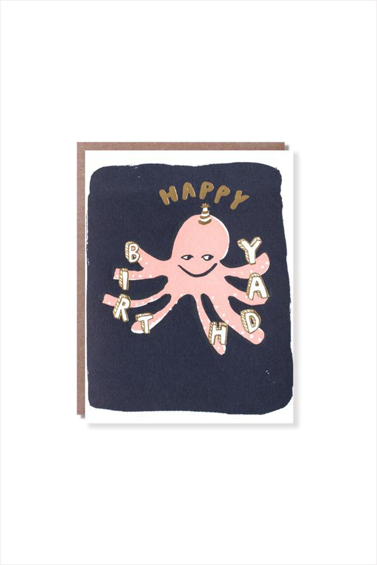 Octopus Birthday Card