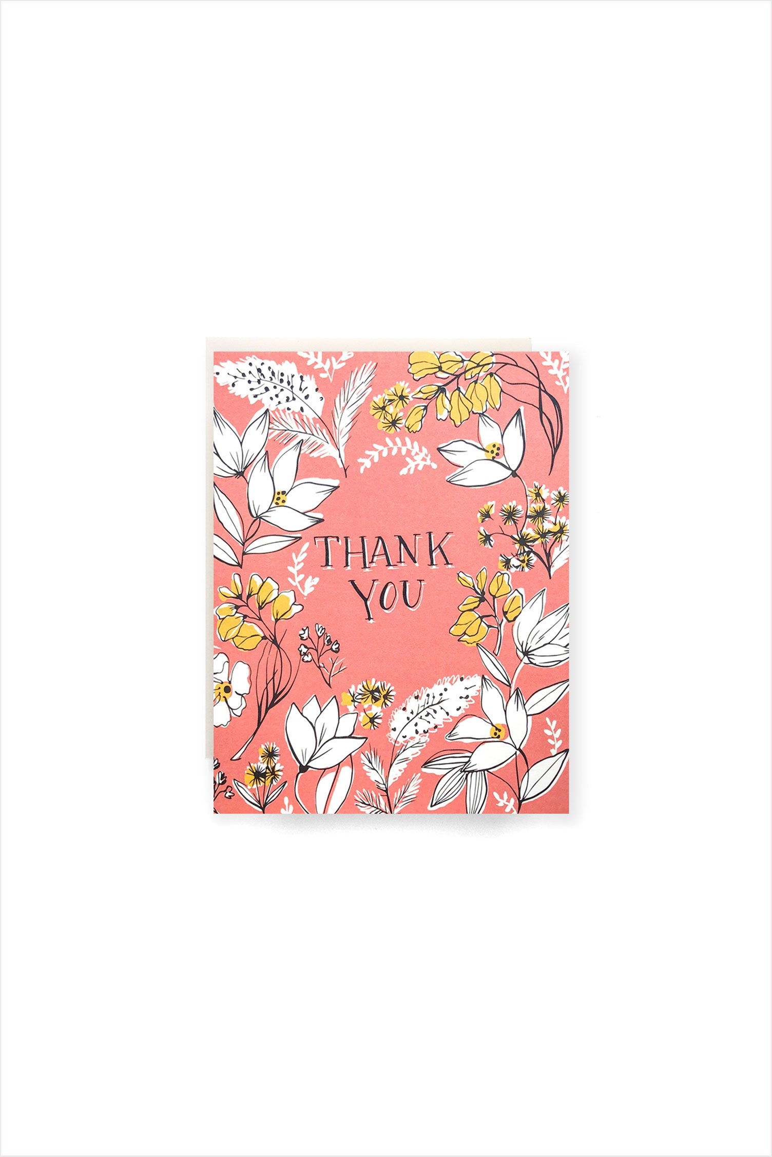 Floral Toile Thank You Card - Flora And Henri