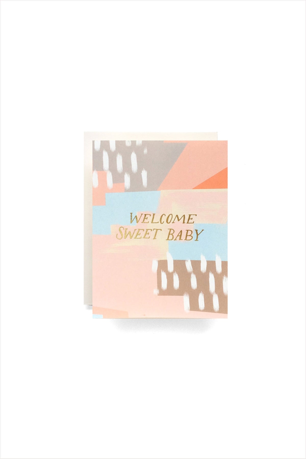 Abstract Baby Card