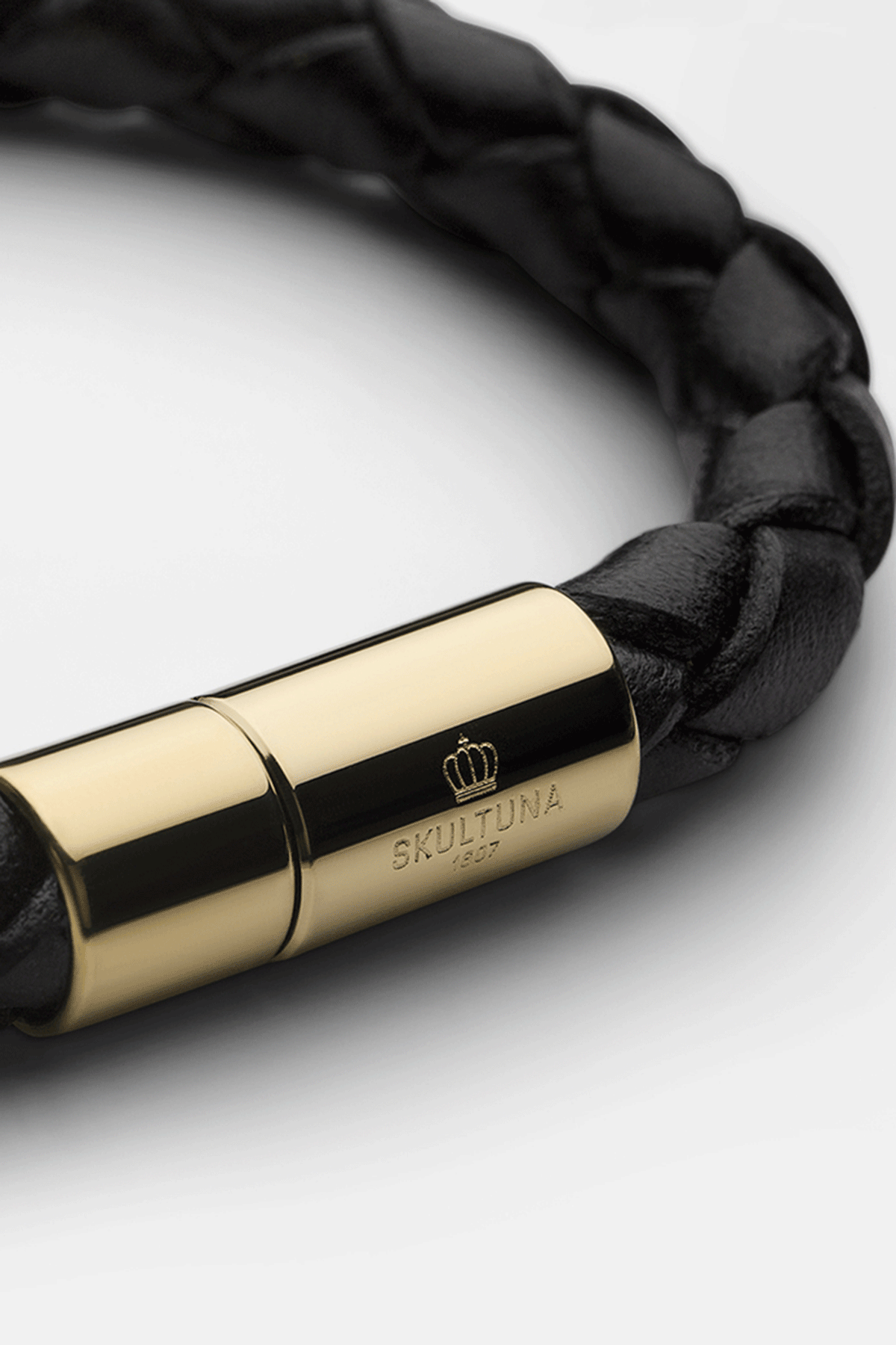 Signature Massive Bracelet Black Gold