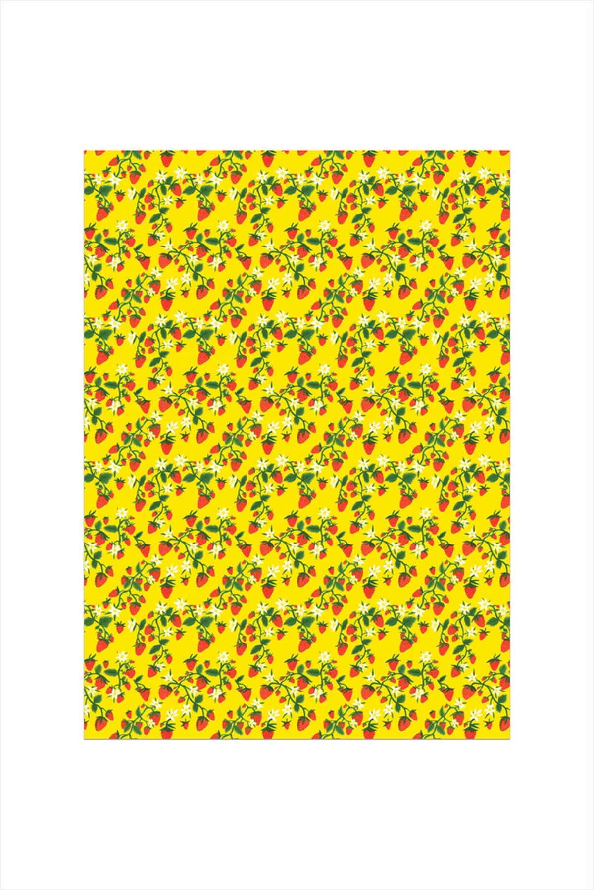 Strawberry Patch Wrapping Paper