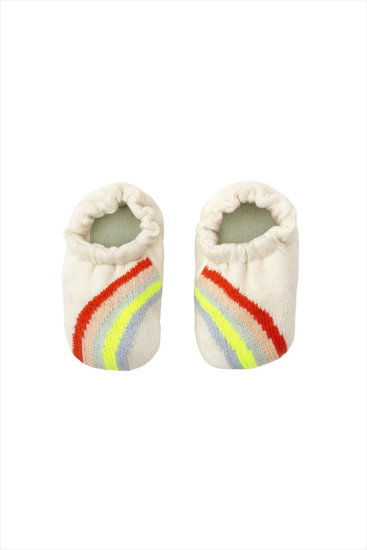 Rainbow Baby Booties