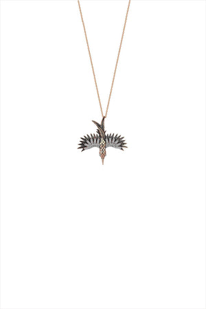 Small Phoenix Diamond Necklace