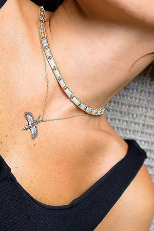 Small Phoenix Diamond Necklace