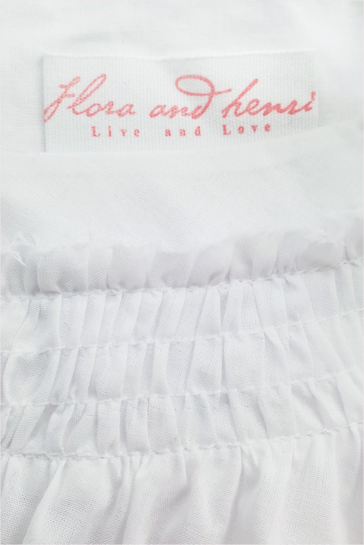 F&amp;H Shirred Blouse