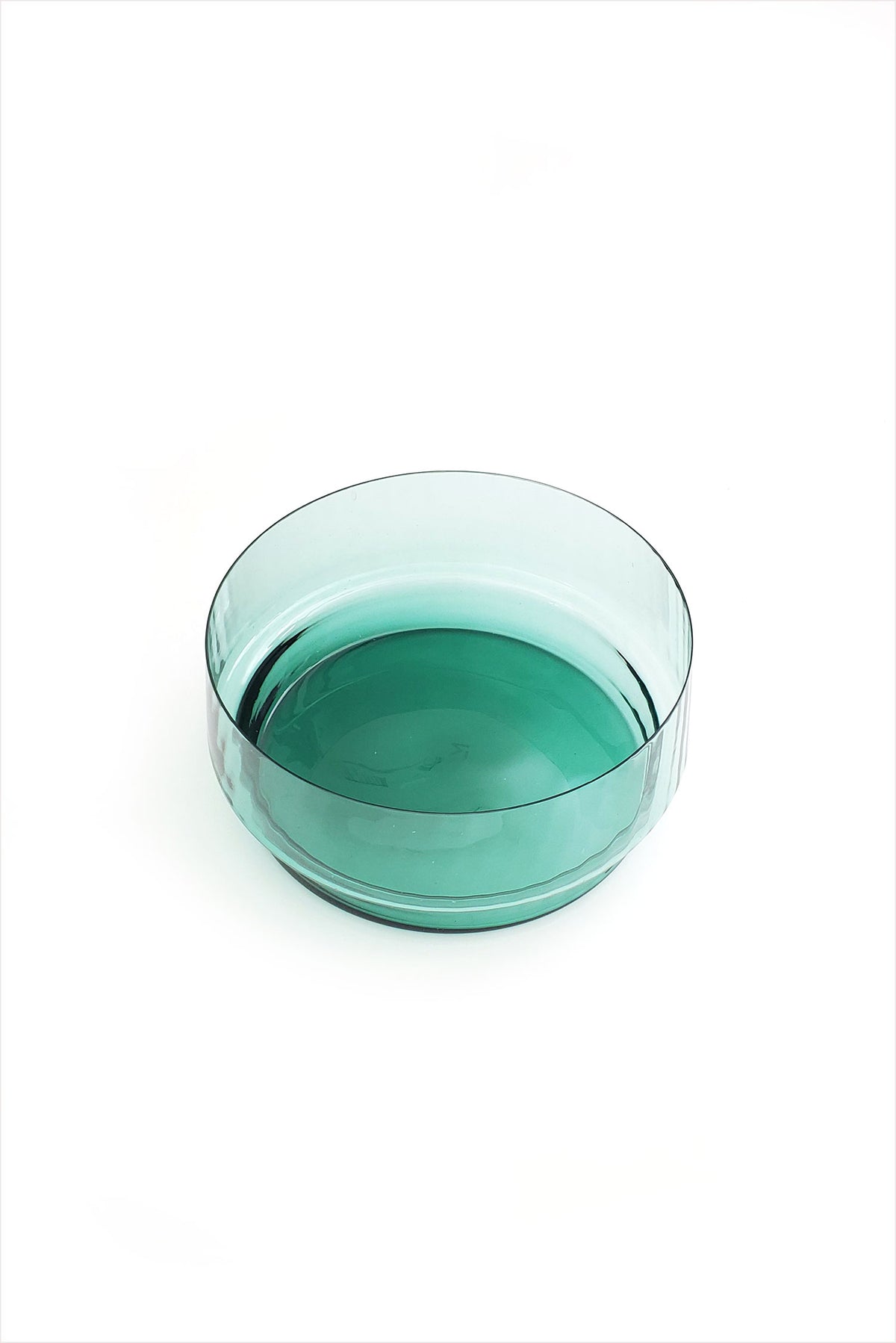 MUN Glassware Bowl Plisse Green