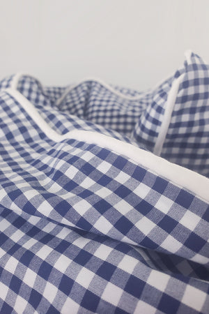Mini Throwbed Small Gingham Blue