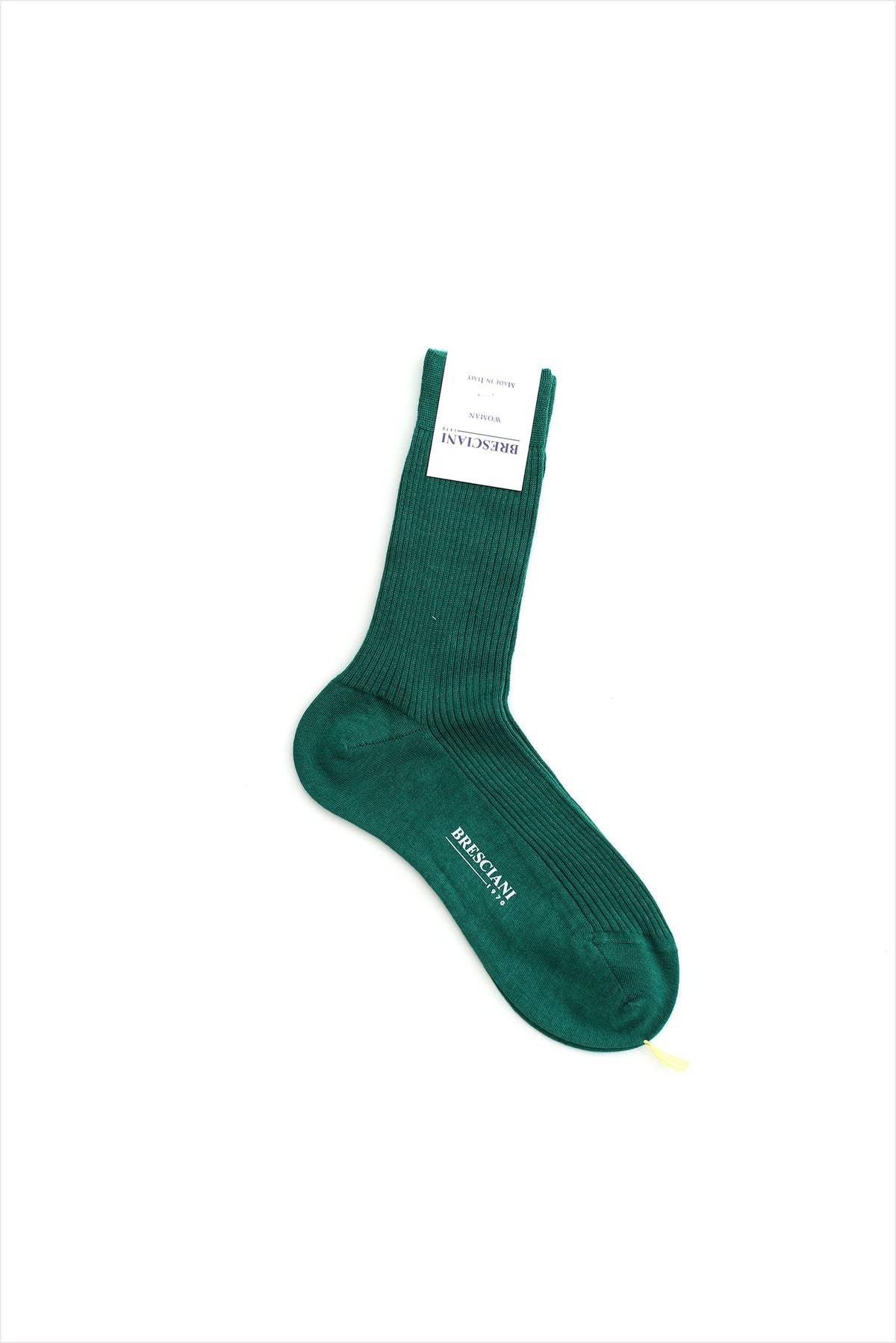 Bresciani Women&#39;s Cashmere Silk Socks Kelly Green