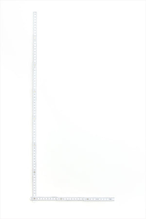 Meter Folding Ruler White