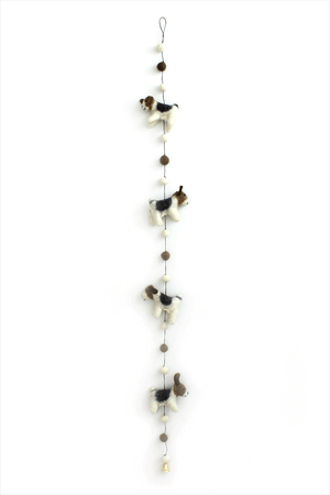 Garland Felt Dog