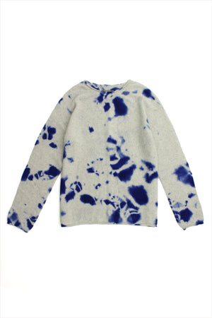 Suzusan Cashmere Pullover Long Periwinkle
