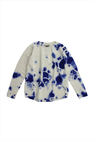 Suzusan Cashmere Wide Pullover Periwinkle