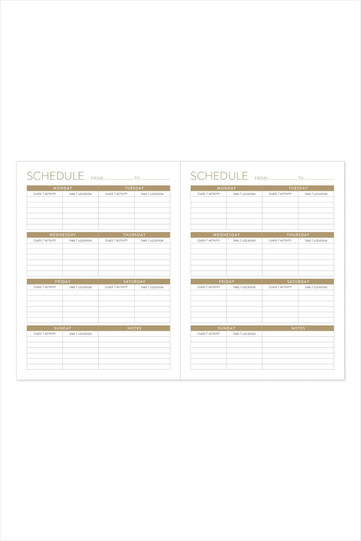 Many Moons Seedlings Soft Cover Planner