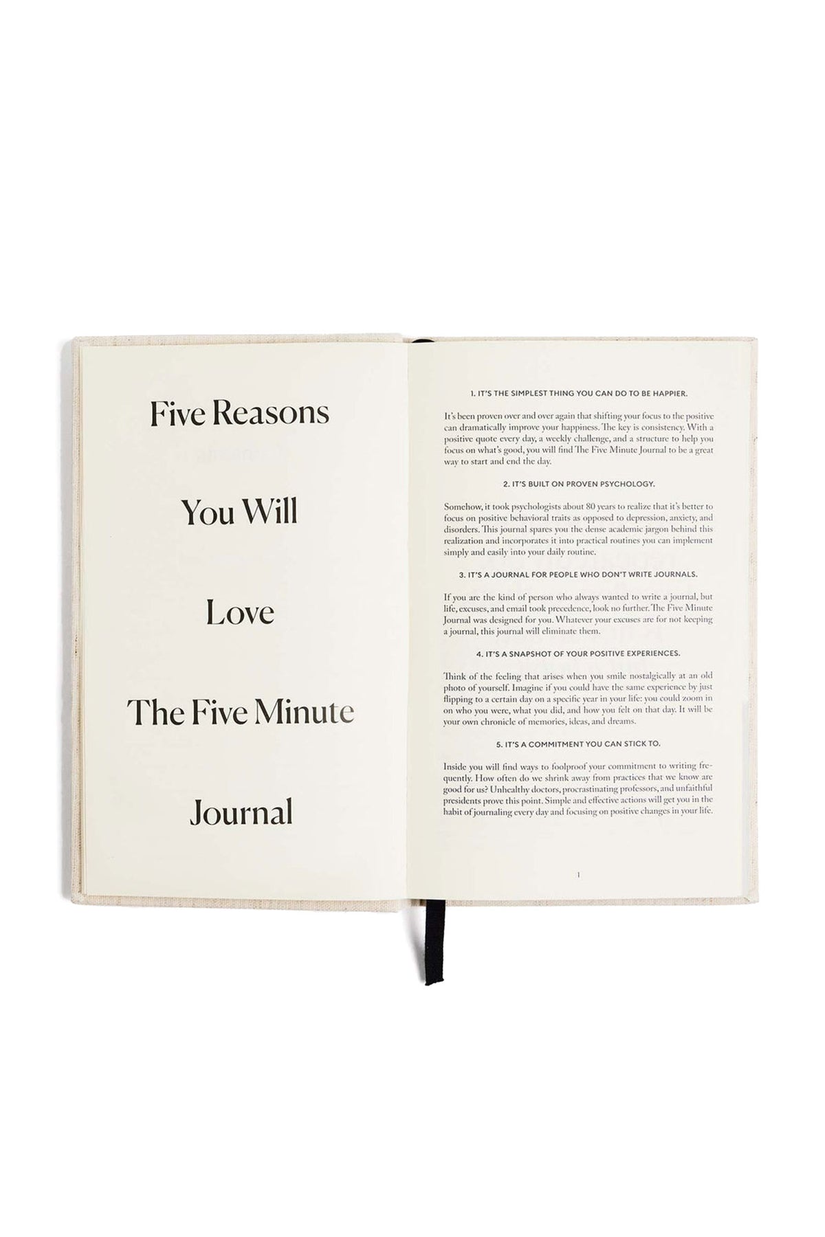 The Five Minute Journal