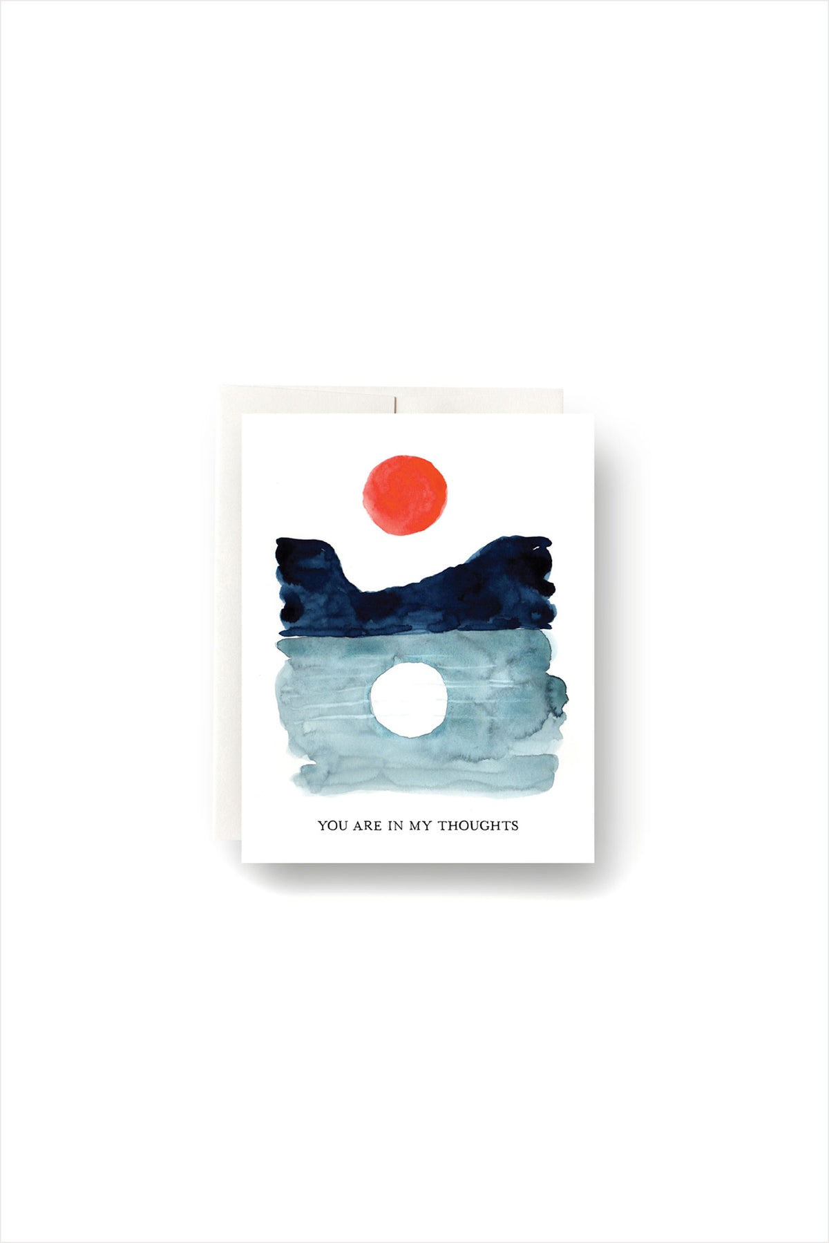 Sun and Moon In My Thoughts Card