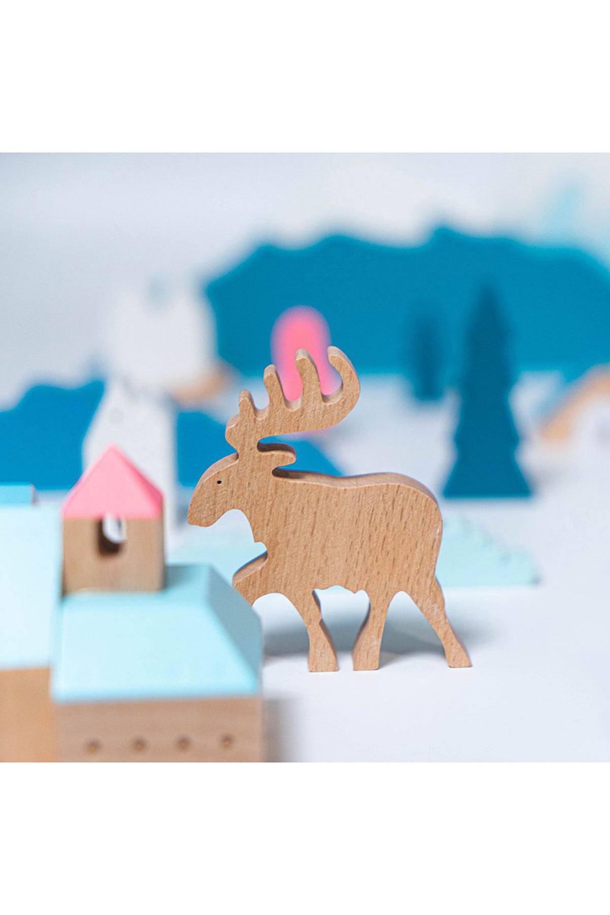 Landscape Blocks Little Mountain Town Set