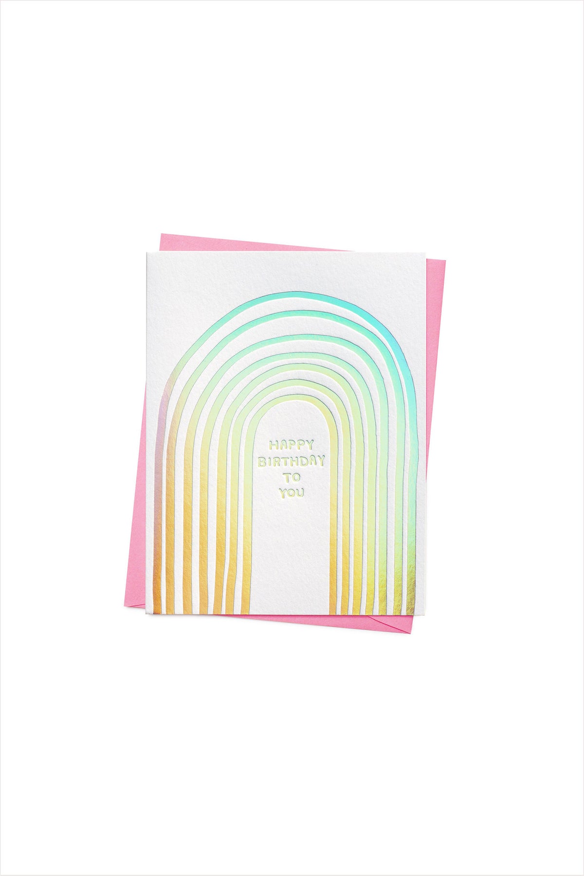 Rainbow Birthday Card