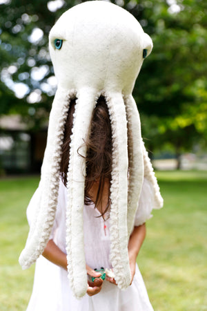 Big Albino Octopus