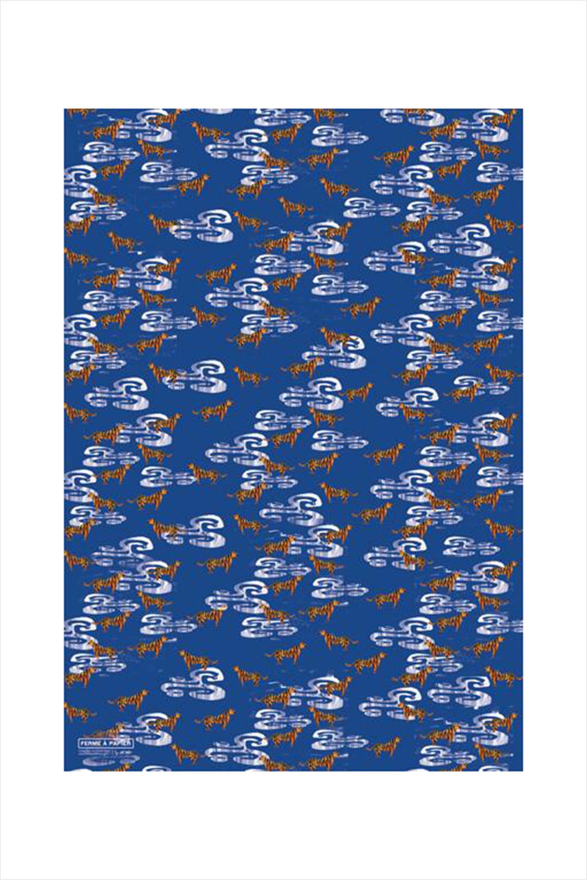 Tiger Gift Wrap Sheets