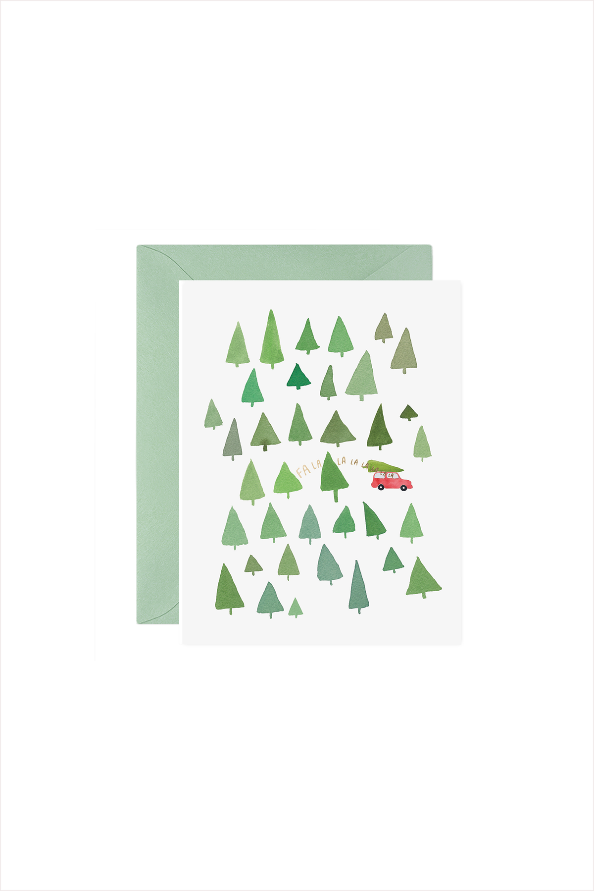 Fa la la la la Trees Cards