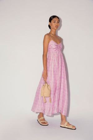 Magali Pascal Katrina Dress Lavender Rainforest