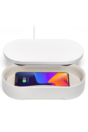 Oblio Wireless Charging Box White