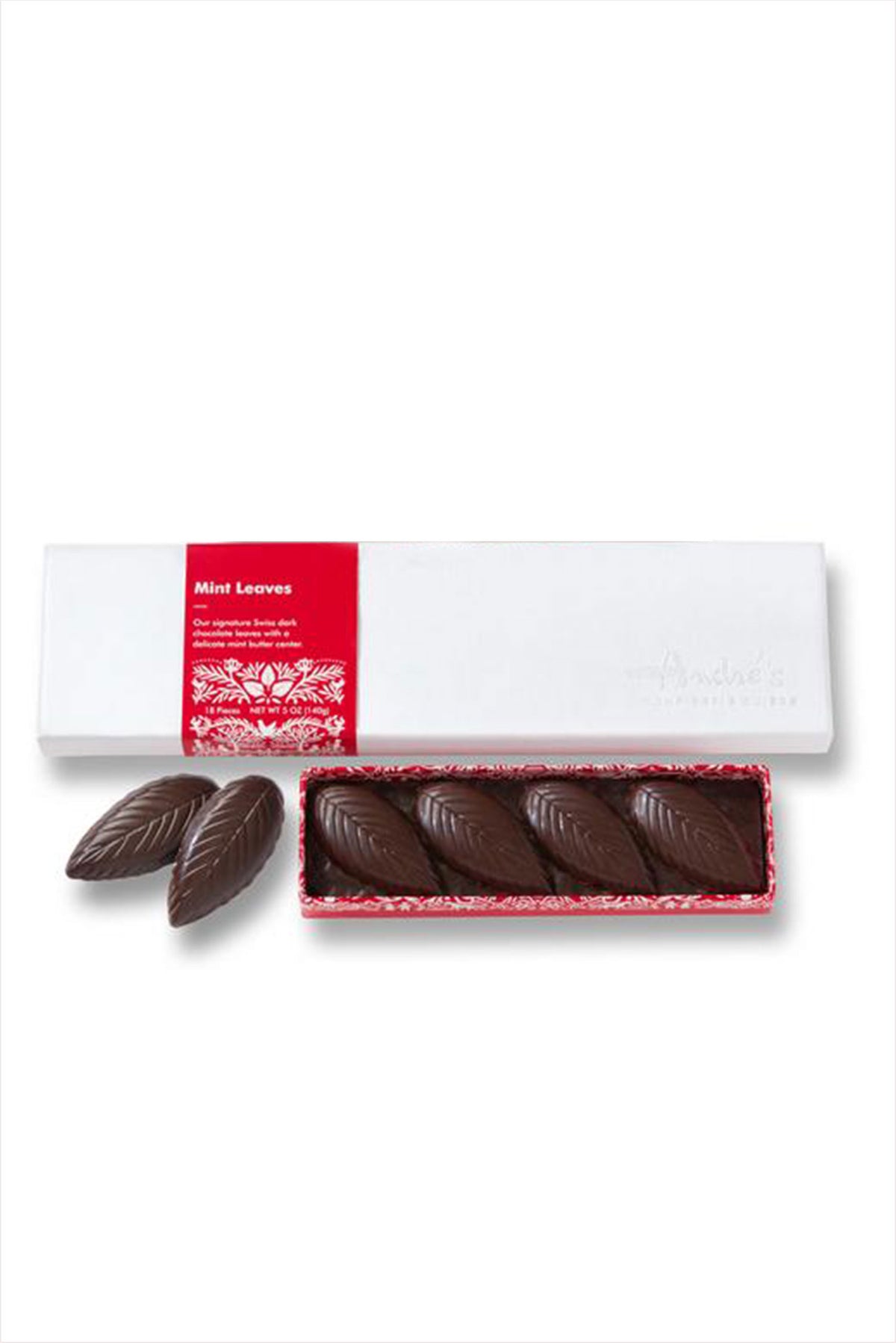 Andres Mint Leaves Chocolate Box Small