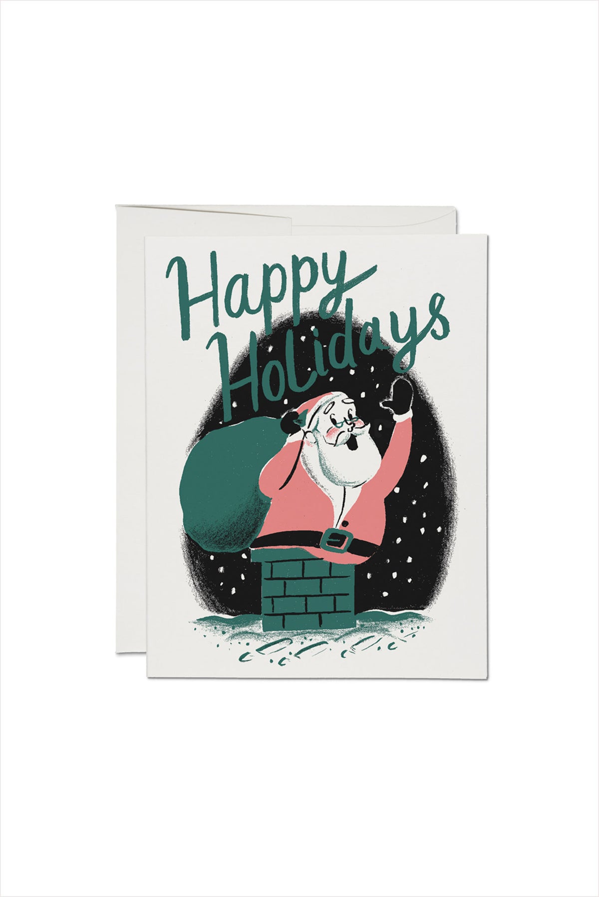 Santa Chimney Card