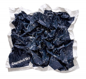 Crumpled Sky Map: Spring/Summer