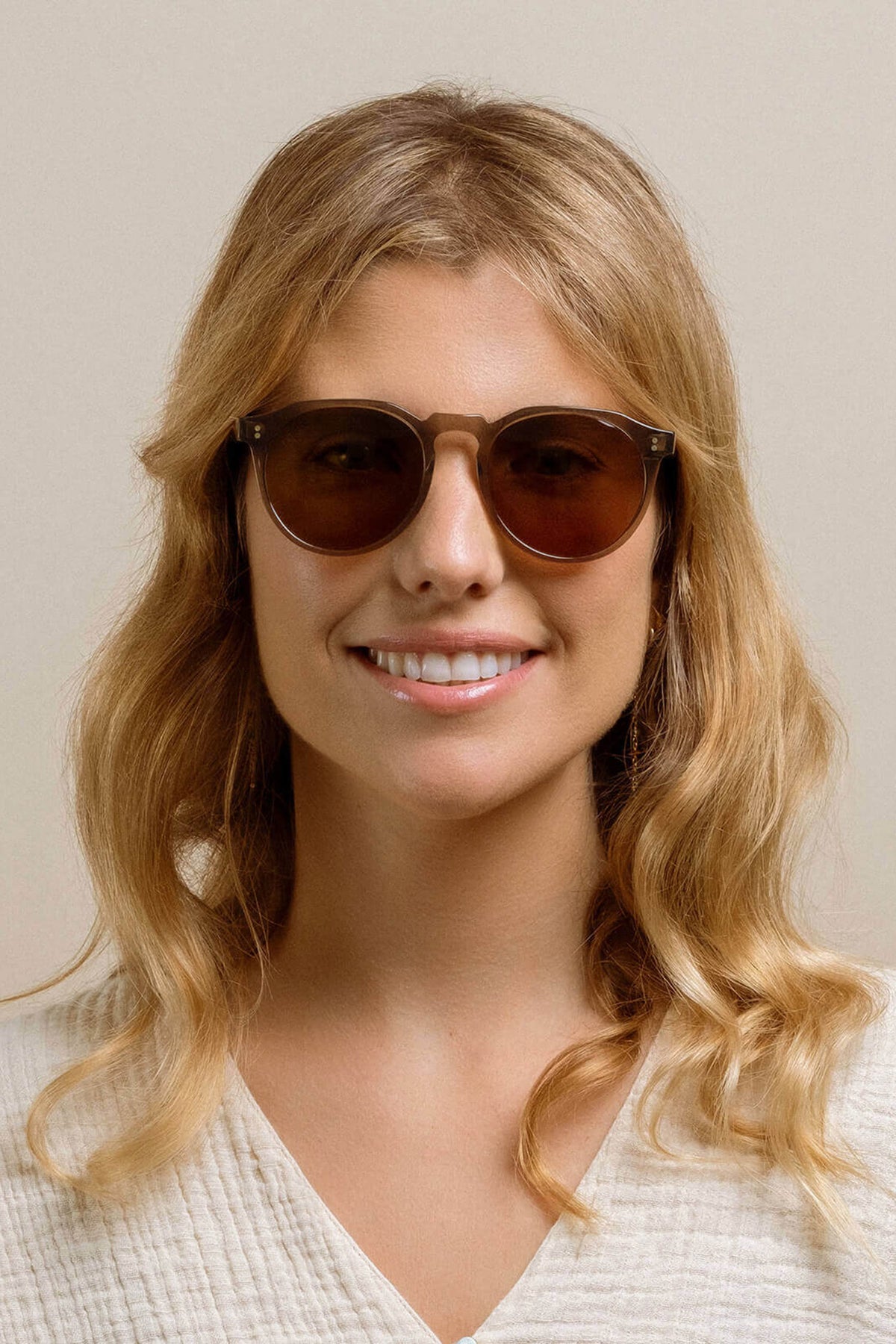 Remmy Sunglasses Ghost Vibrant Brown Polarized