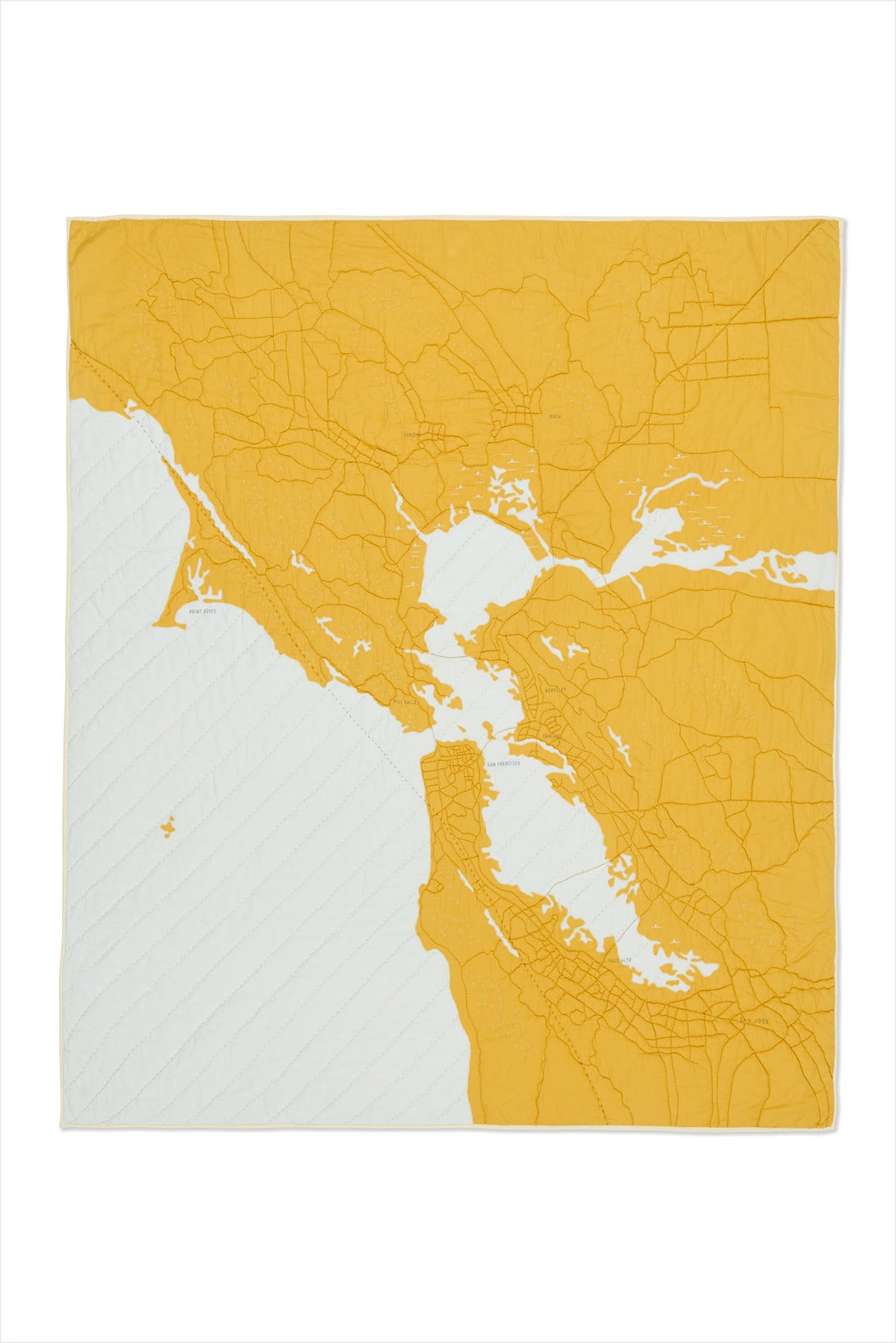 San Francisco Bay Quilt Golden
