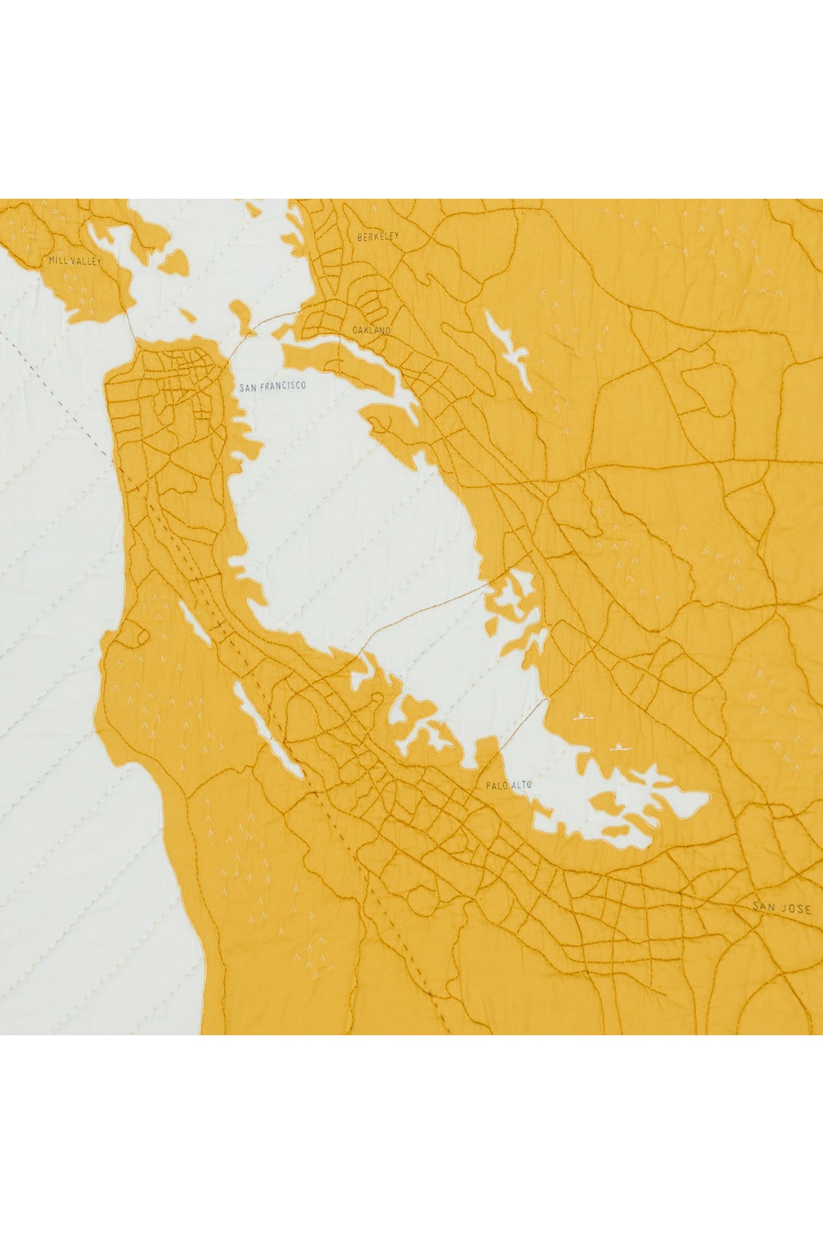 San Francisco Bay Quilt Golden