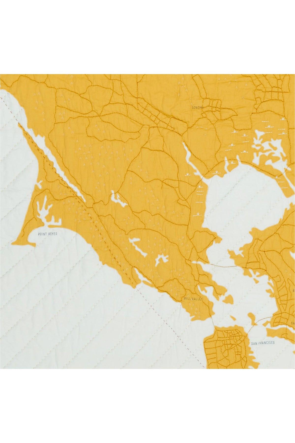 San Francisco Bay Quilt Golden
