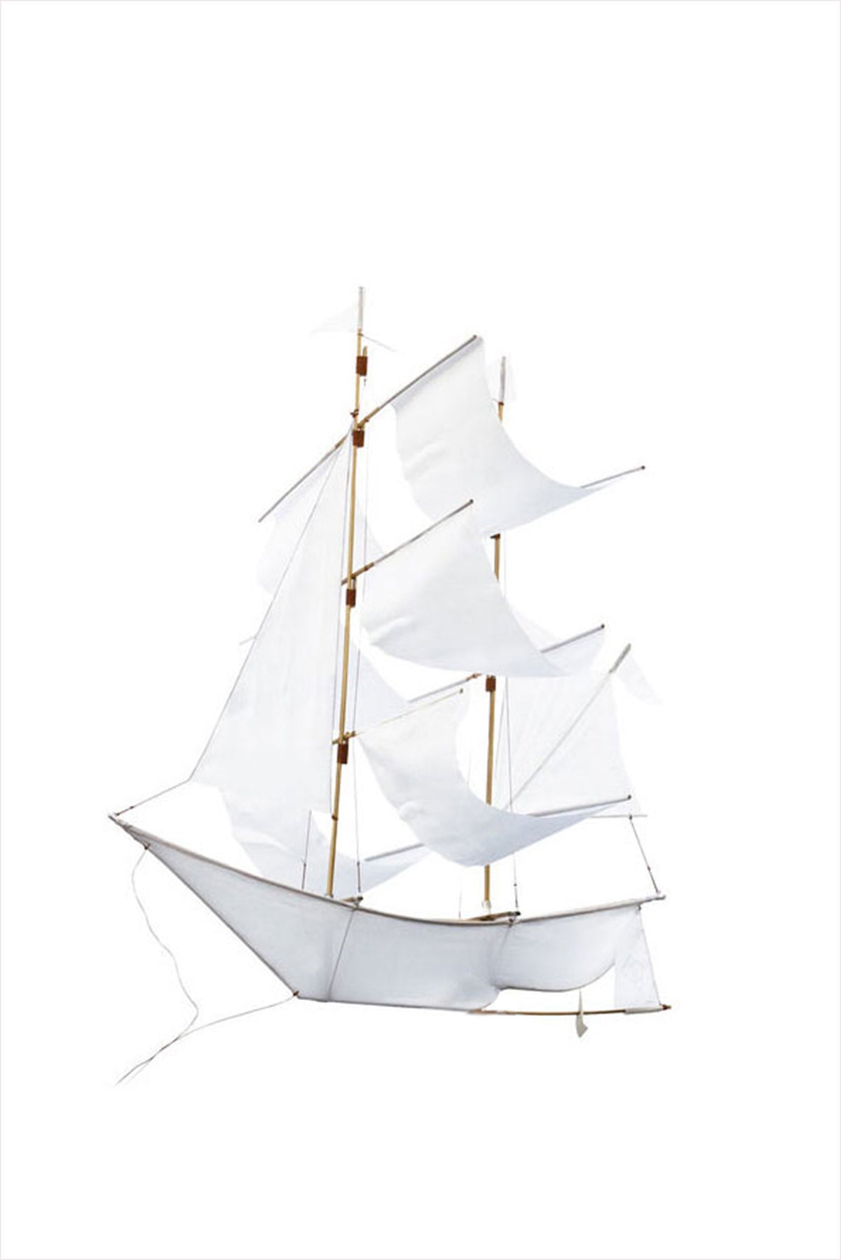Sailing Ship Kite White