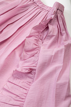 Sara Lanzi Gathered Skirt Blush Pink