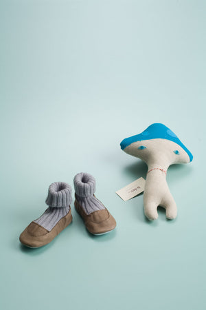Slipper Sock Beige