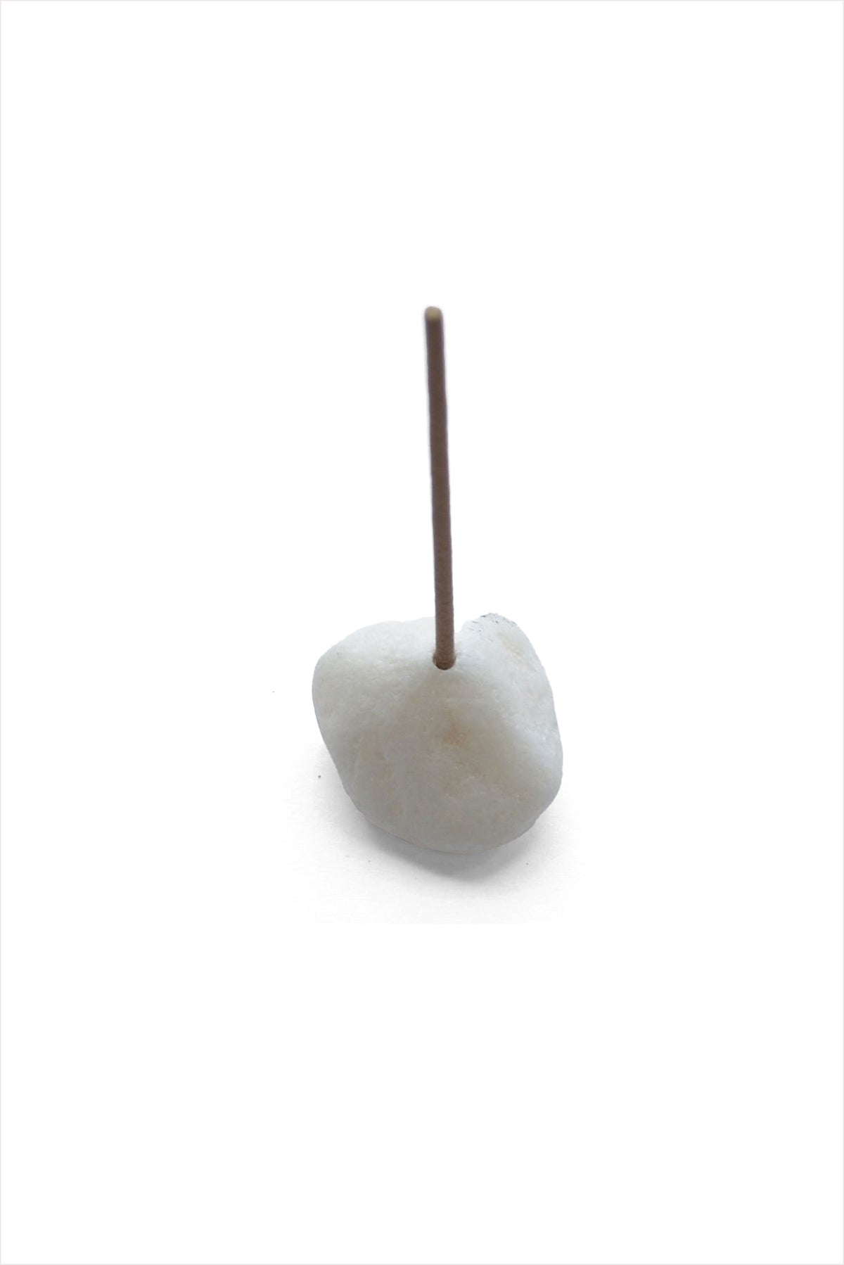White Stone Incense Holder