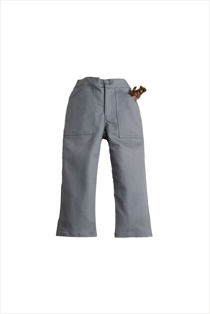 Bruges Pant Med Gray