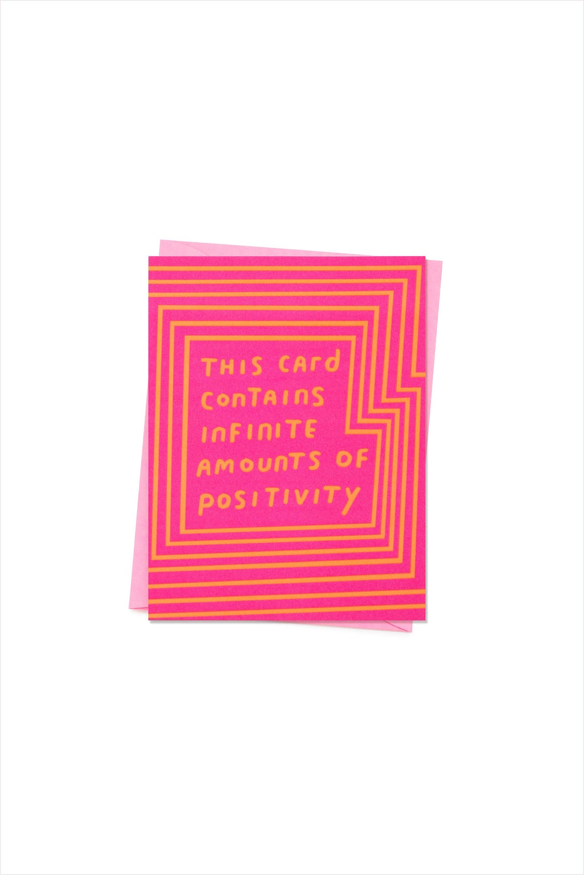 Infinite Positivity Card