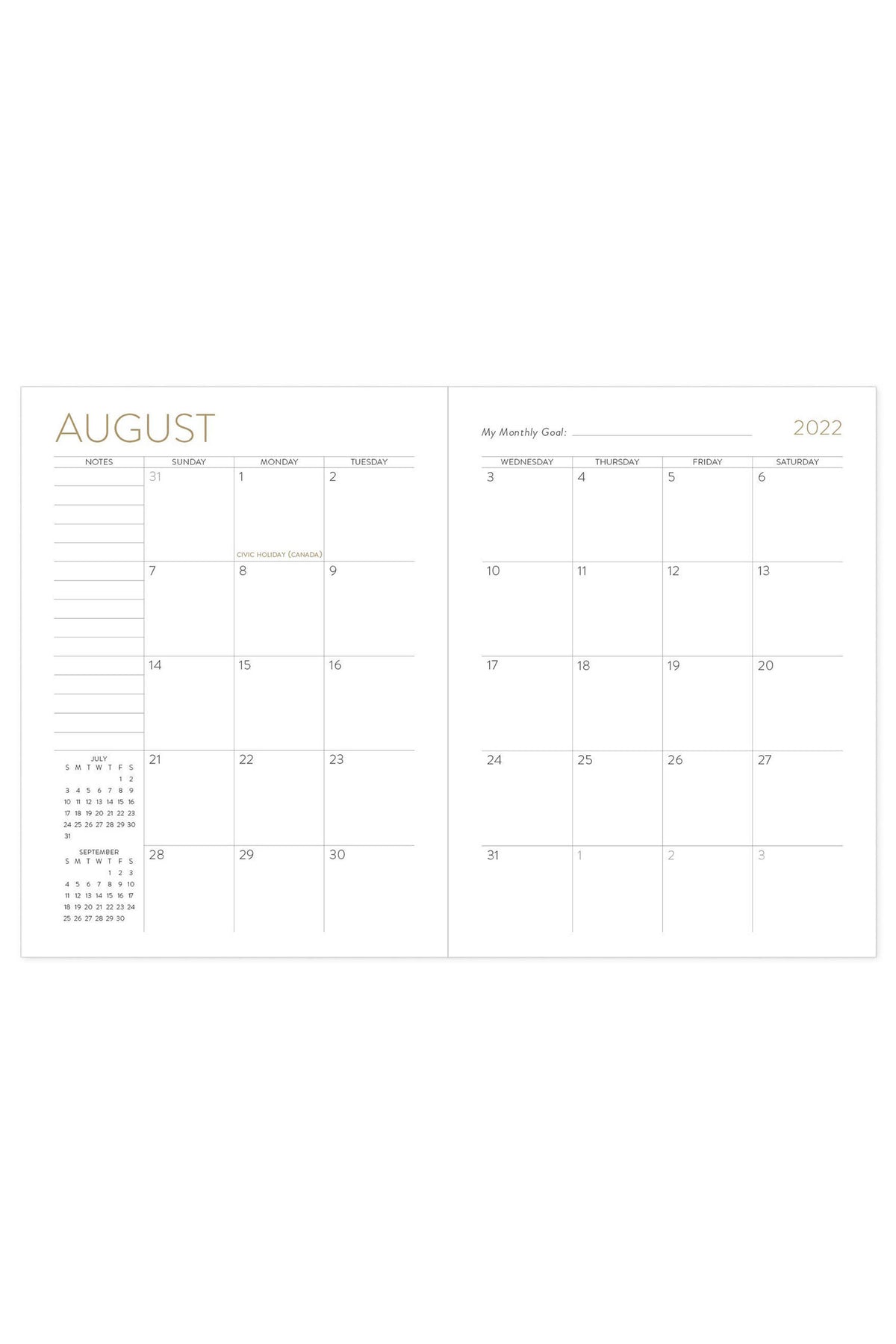 Many Moons Seedlings Soft Cover Planner