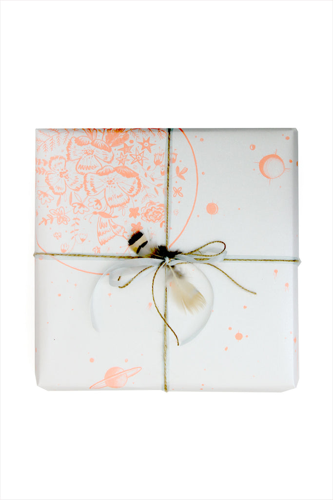 Fleurry Vision Mod Floral Gift Wrap – My Darlin