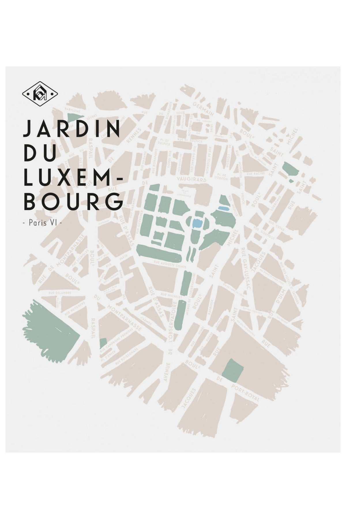 Kerzon Jardin Du Luxembourge Candle