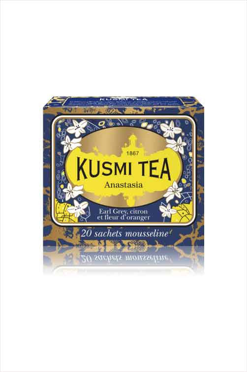 Kusmi Tea - Anastasia - Organic Black Tea With Bergamot & Lemon