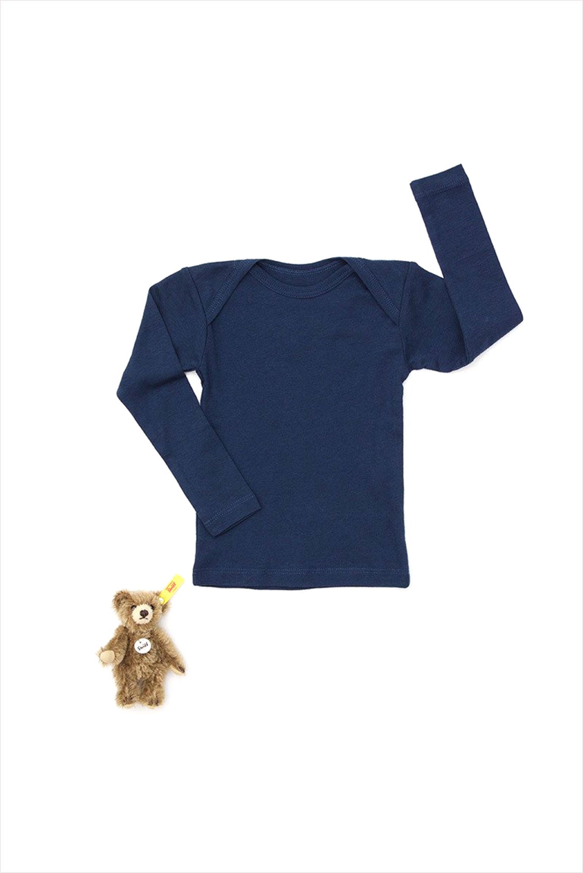 Lap Shoulder Tee Long Sleeve Navy