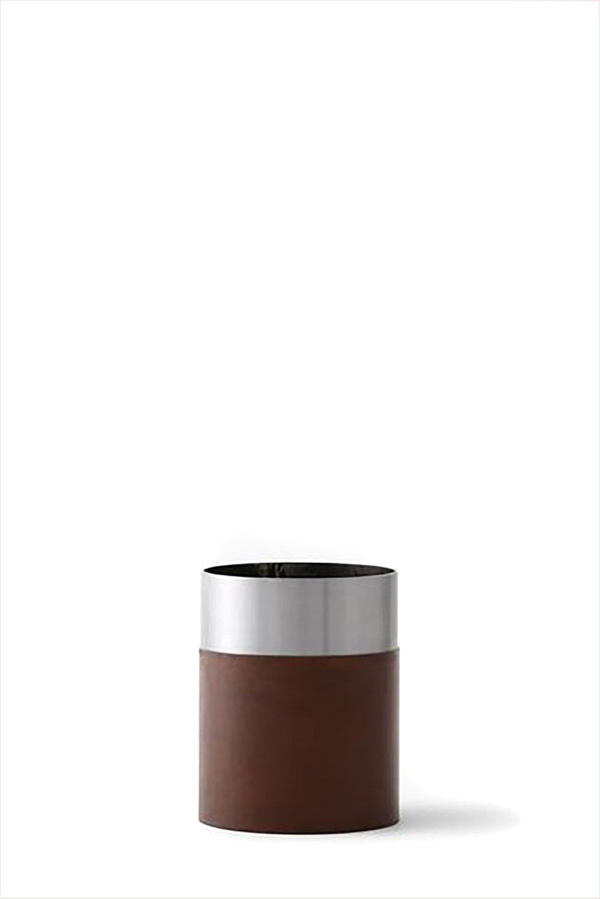 Lex Pott Vase Steel Brown