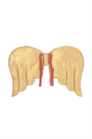 Gold Quilted Angel Wings Costume