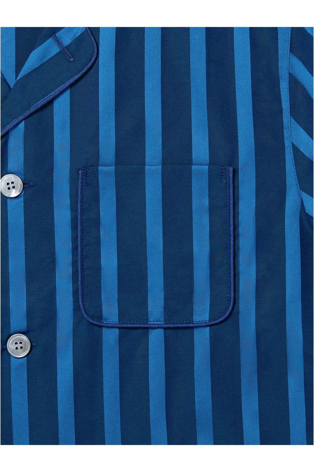 Derek Rose Men&#39;s Classic Pajamas Royal 218