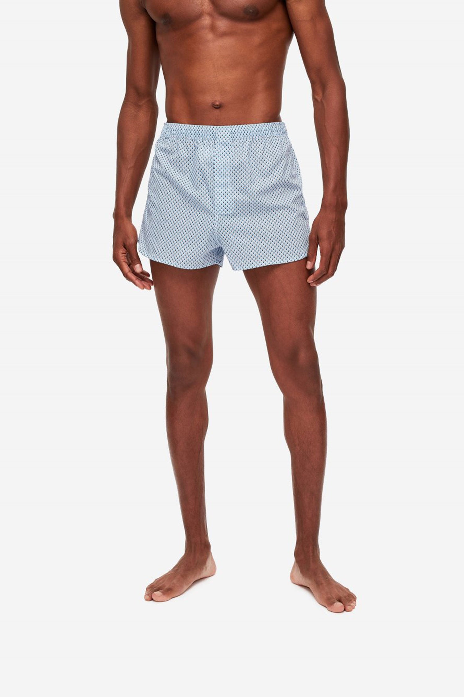 DEREK ROSE Amalfi Cotton Boxer Shorts for Men