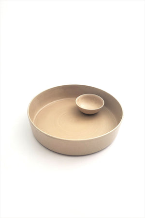 Cecile Preziosa Stoneware Deep Plate Large Onion