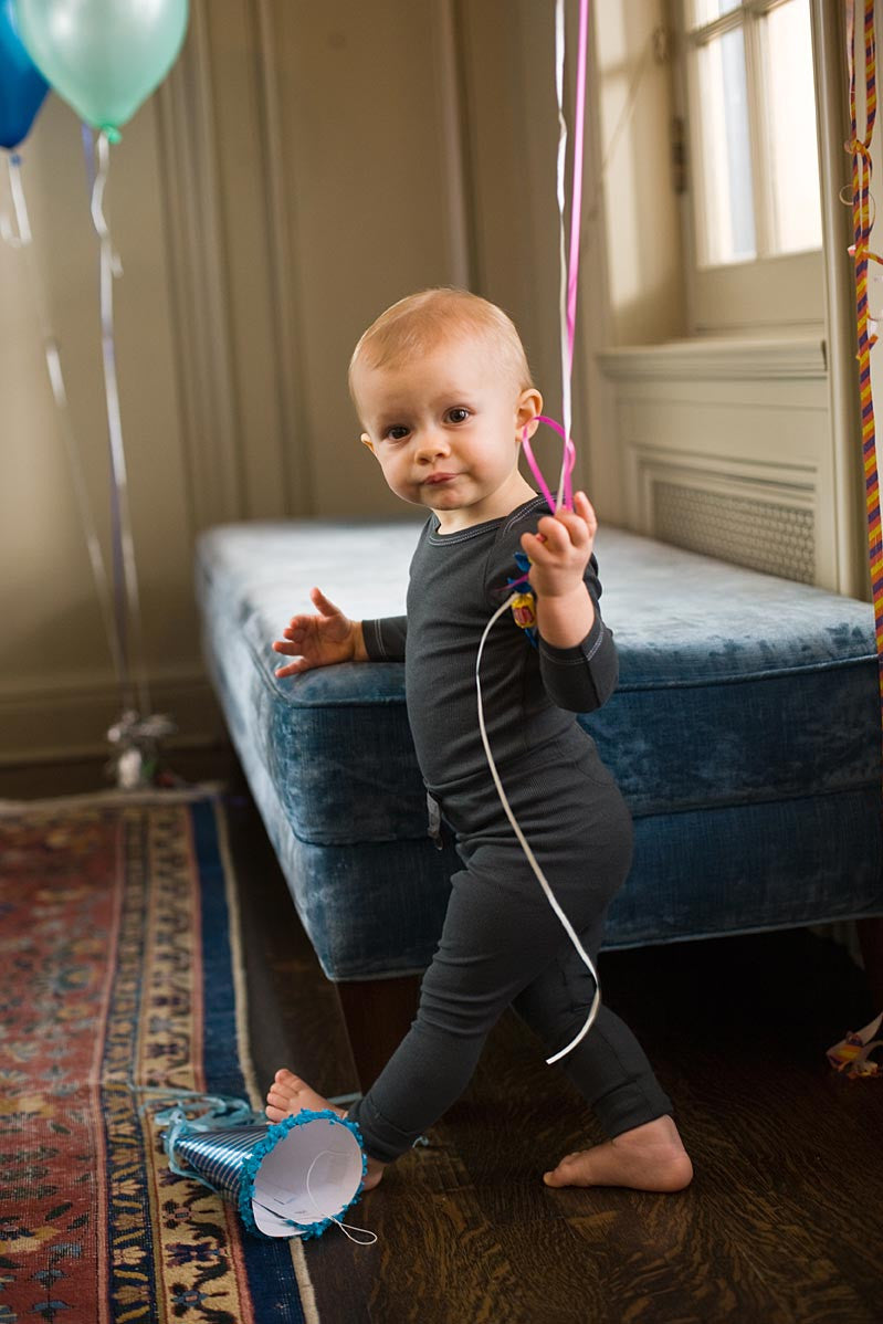 Rib Baby Legging Navy